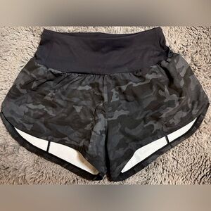 Women's Black Camo Shorts